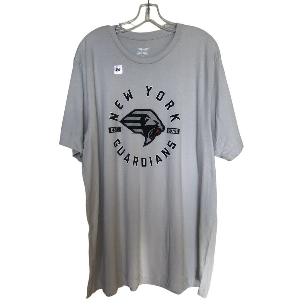 New York Guardians Football Size 2XL XXL XFL New York Guardians T Shirt NWT